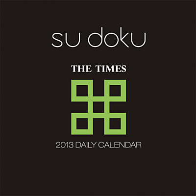 The Times Sudoku Block Calendar 2013
